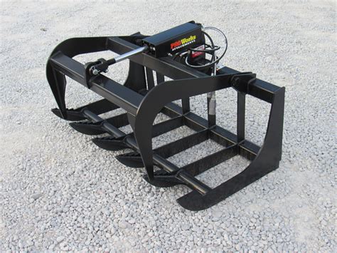 case skid steer grapple|skid steer grapple hydraulic cylinders.